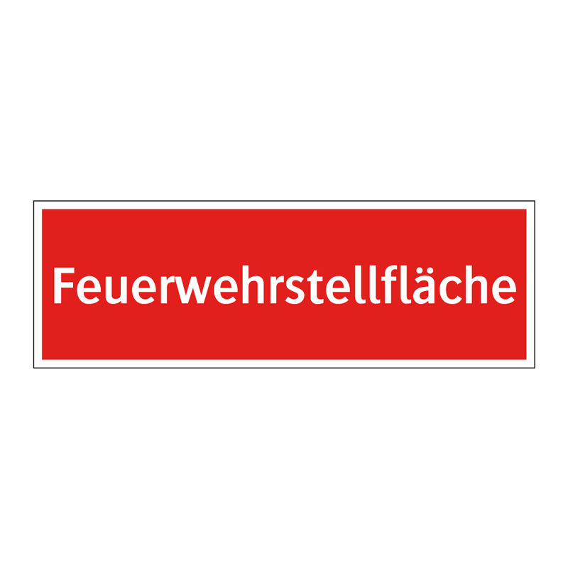 Feuerwehrstellfläche