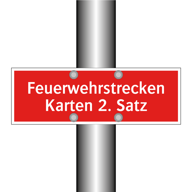 Feuerwehrstrecken Karten 2. Satz