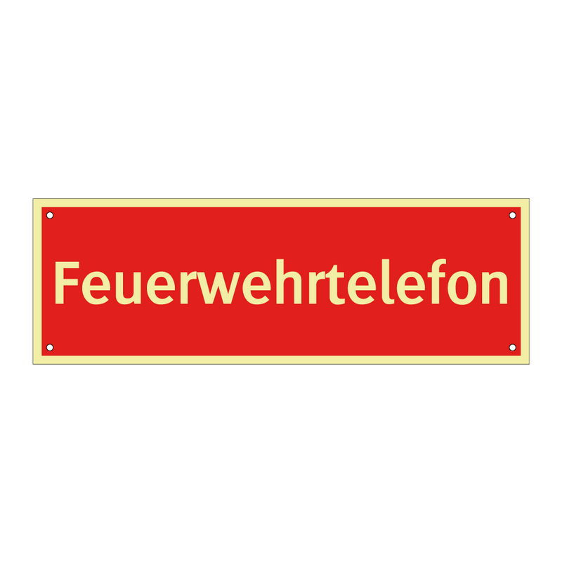 Feuerwehrtelefon