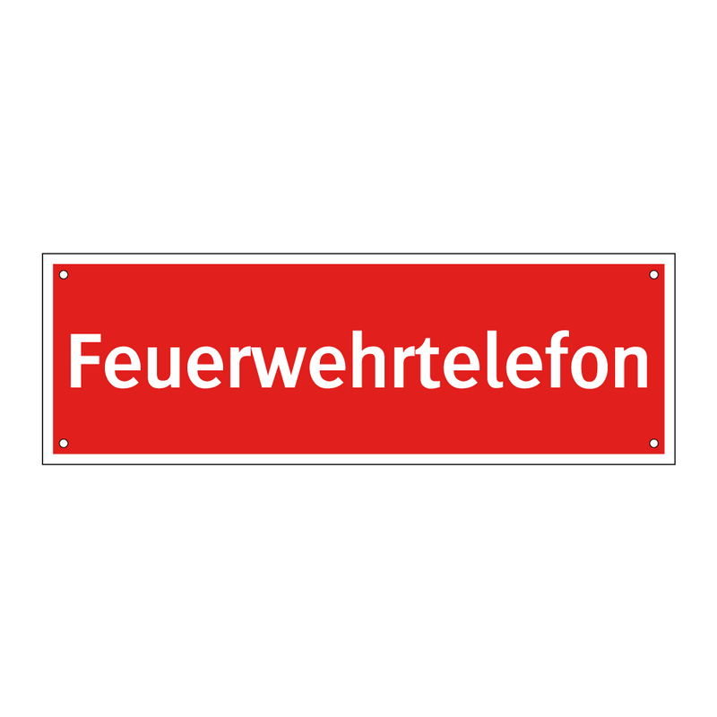 Feuerwehrtelefon