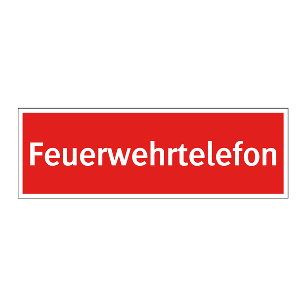 Feuerwehrtelefon