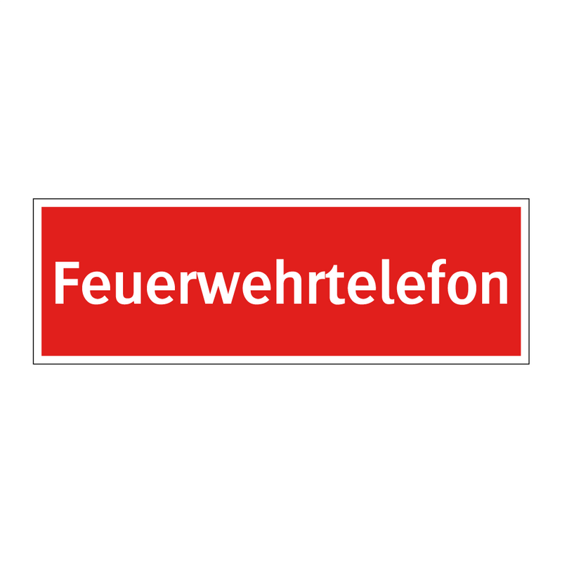 Feuerwehrtelefon