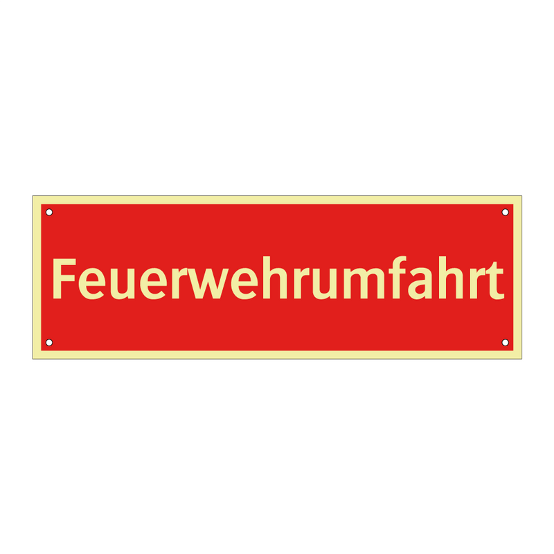 Feuerwehrumfahrt