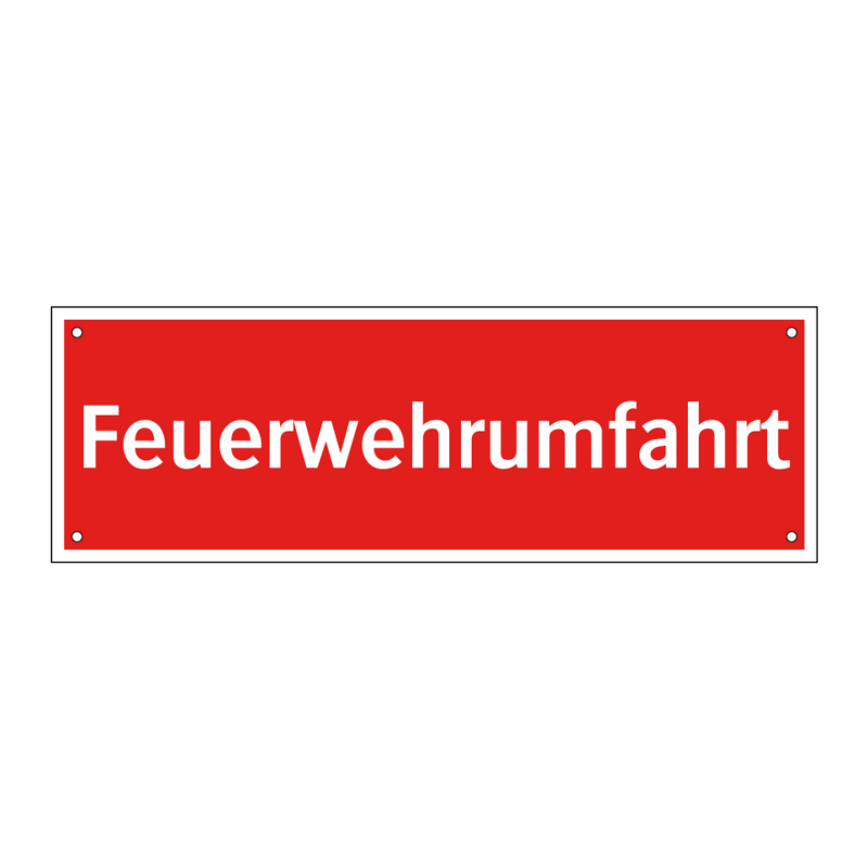 Feuerwehrumfahrt