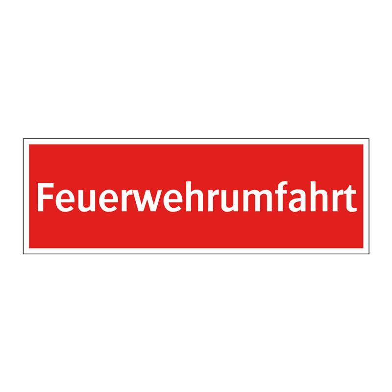 Feuerwehrumfahrt