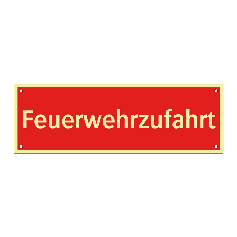 Feuerwehrzufahrt
