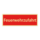 Feuerwehrzufahrt