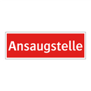 Ansaugstelle