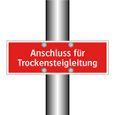 Anschluss für Trockensteigleitung