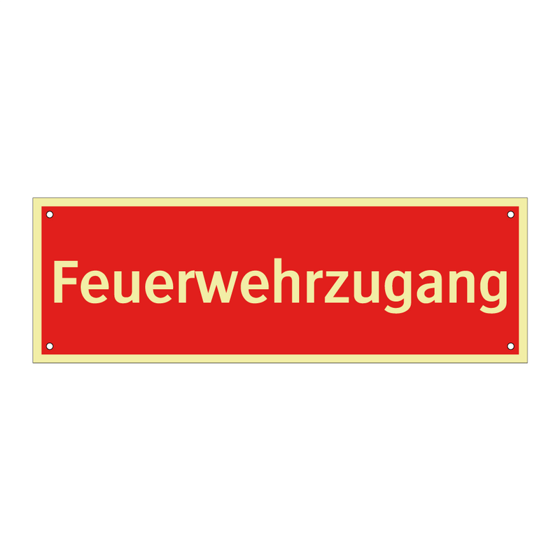 Feuerwehrzugang
