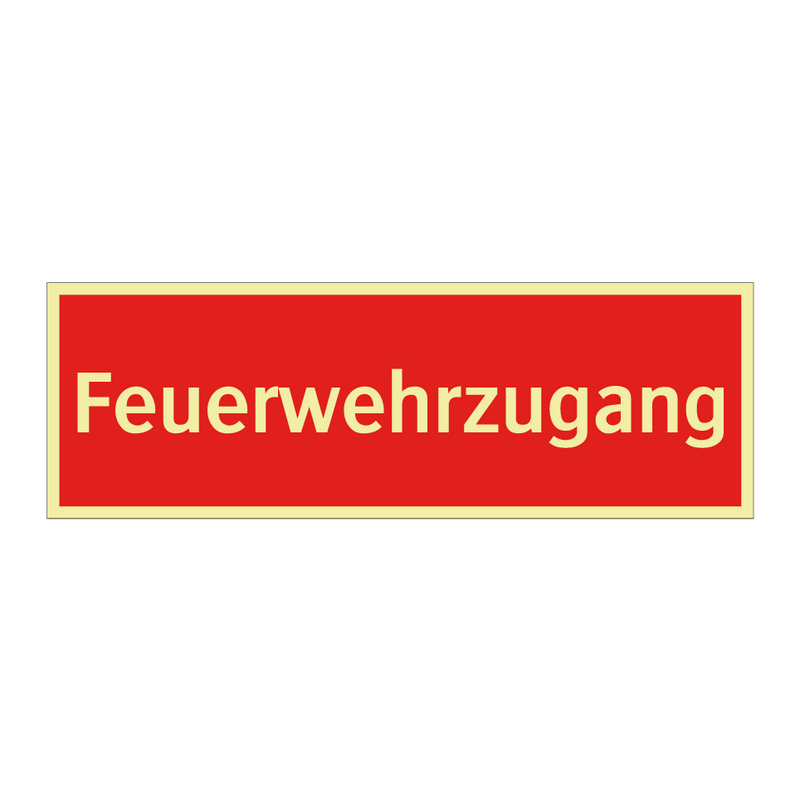 Feuerwehrzugang