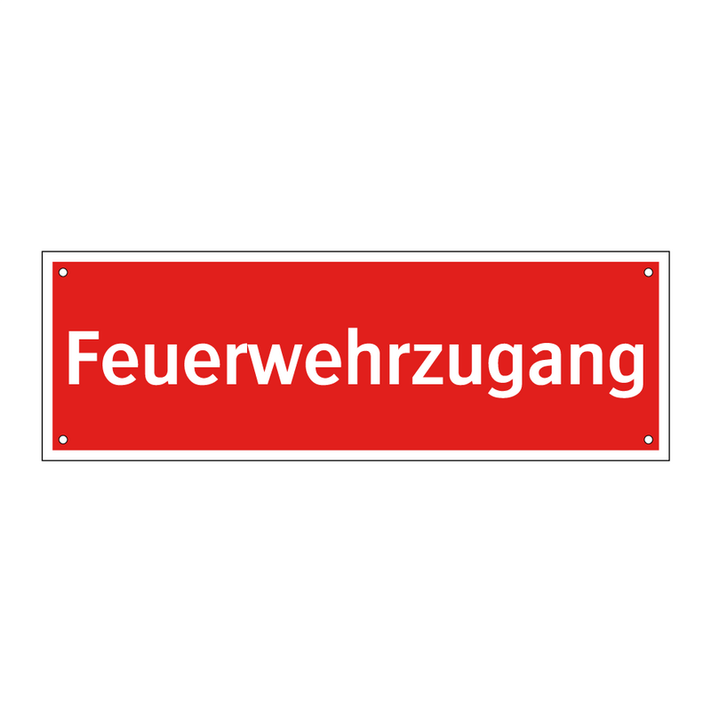 Feuerwehrzugang