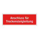 Anschluss für Trockensteigleitung
