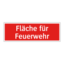 Fläche für Feuerwehr