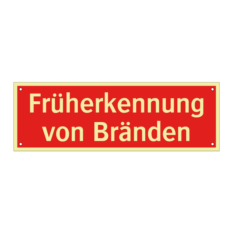 Früherkennung von Bränden