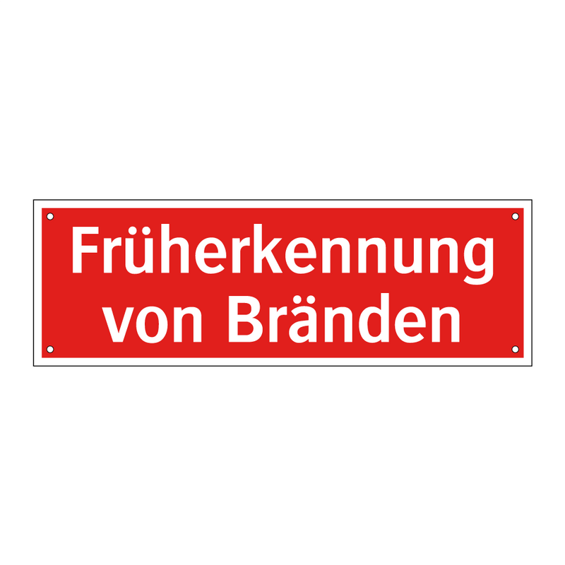 Früherkennung von Bränden
