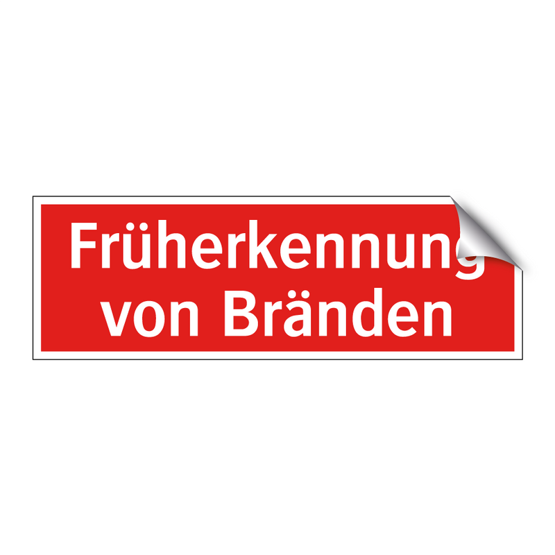 Früherkennung von Bränden
