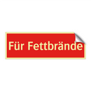 Für Fettbrände