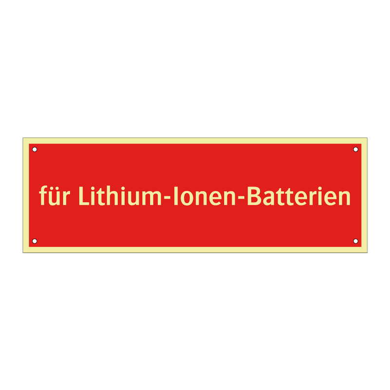 für Lithium-Ionen-Batterien