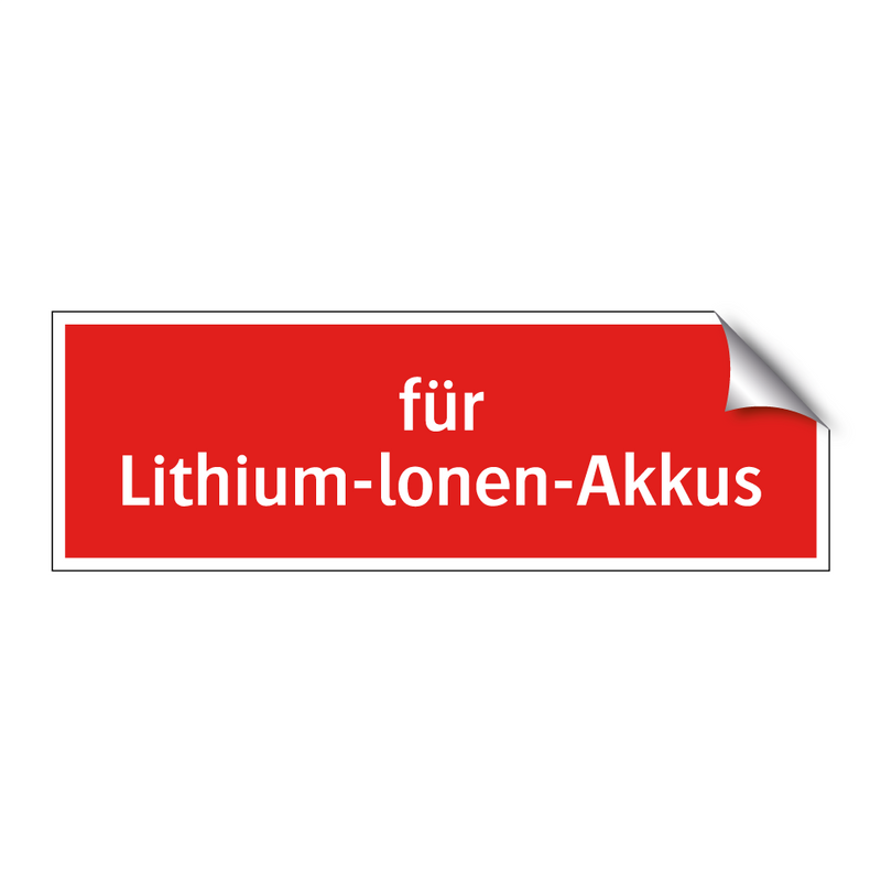 für Lithium-lonen-Akkus