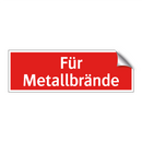 Für Metallbrände