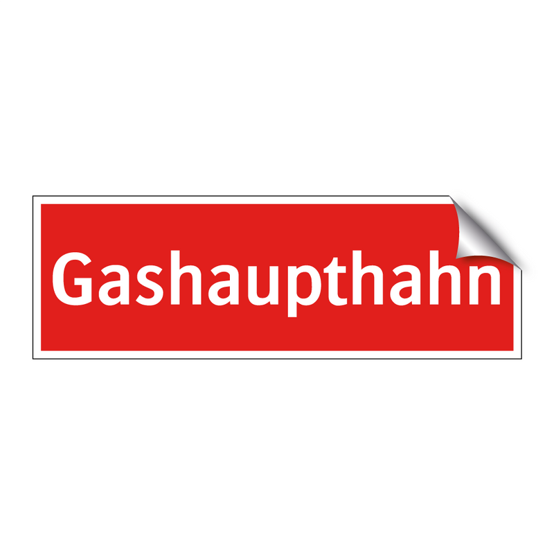 Gashaupthahn