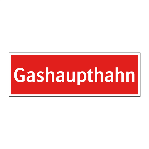 Gashaupthahn