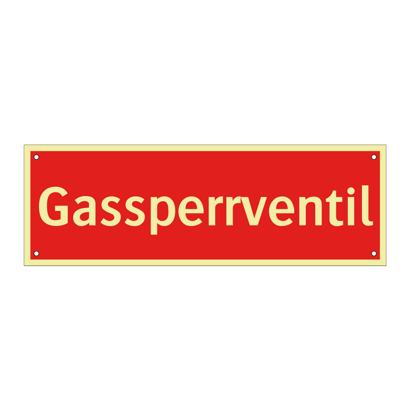 Gassperrventil