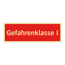 Gefahrenklasse I