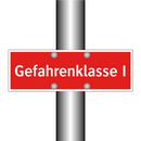 Gefahrenklasse I
