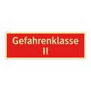 Gefahrenklasse II