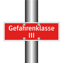 Gefahrenklasse III