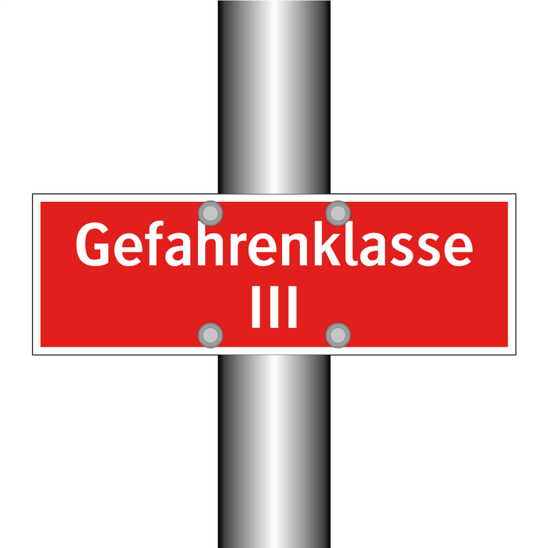 Gefahrenklasse III