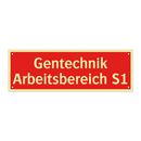 Gentechnik Arbeitsbereich S1