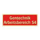 Gentechnik Arbeitsbereich S4