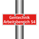 Gentechnik Arbeitsbereich S4