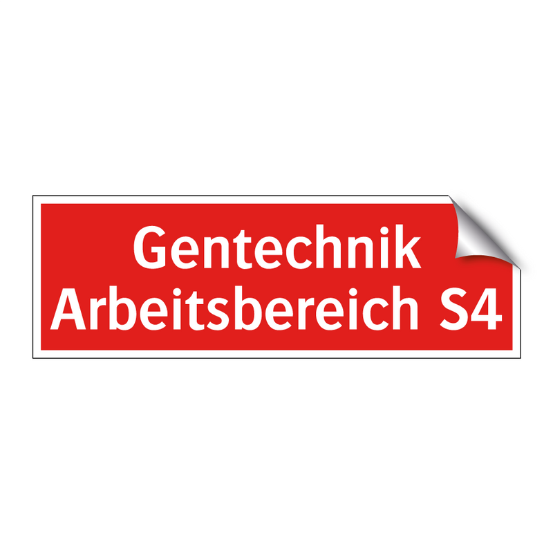 Gentechnik Arbeitsbereich S4