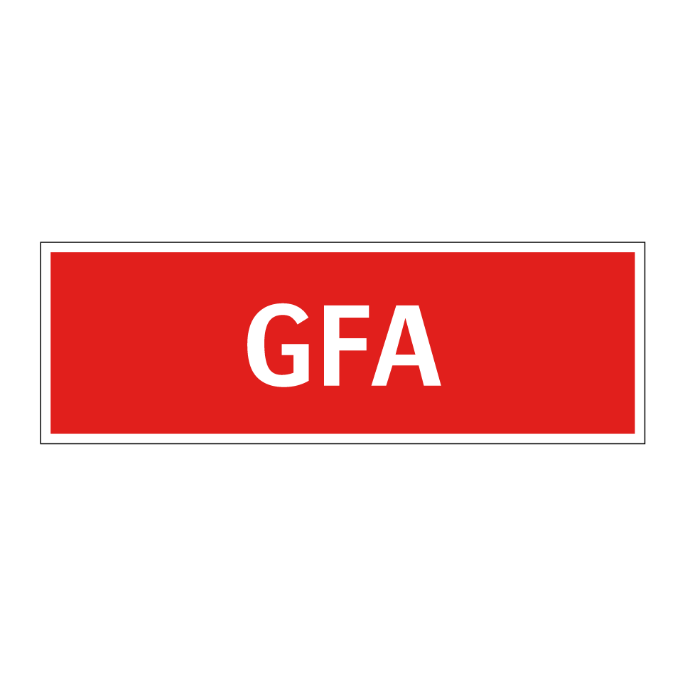 Kauf GFA schild | SignOnline | DE-F492