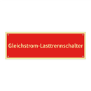Gleichstrom-Lasttrennschalter