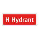 H Hydrant