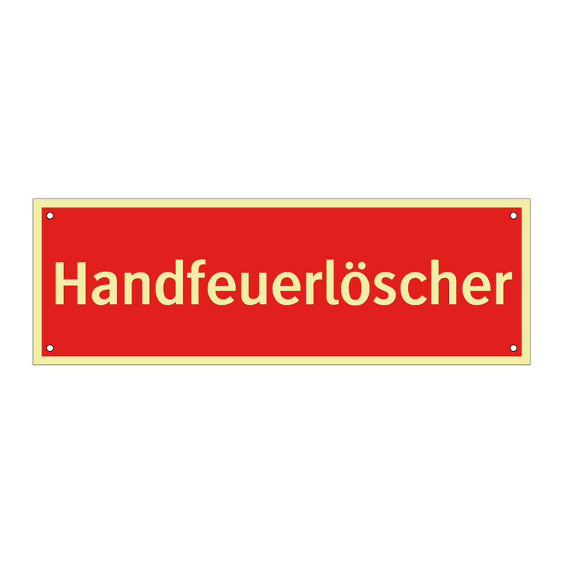 Handfeuerlöscher