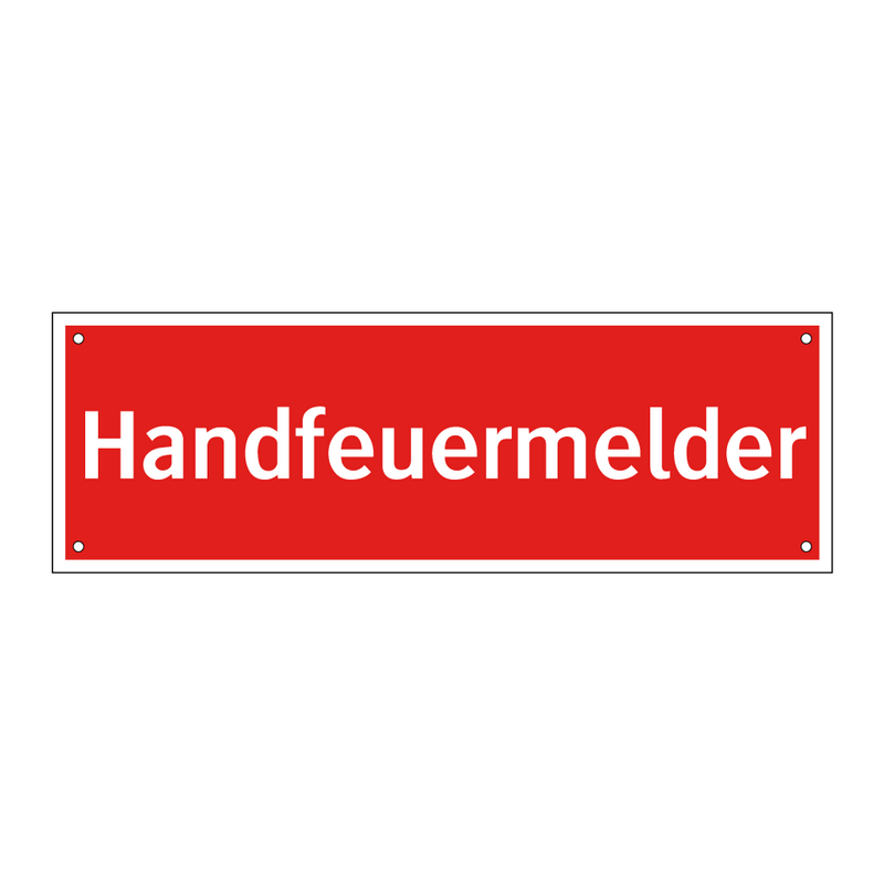 Handfeuermelder