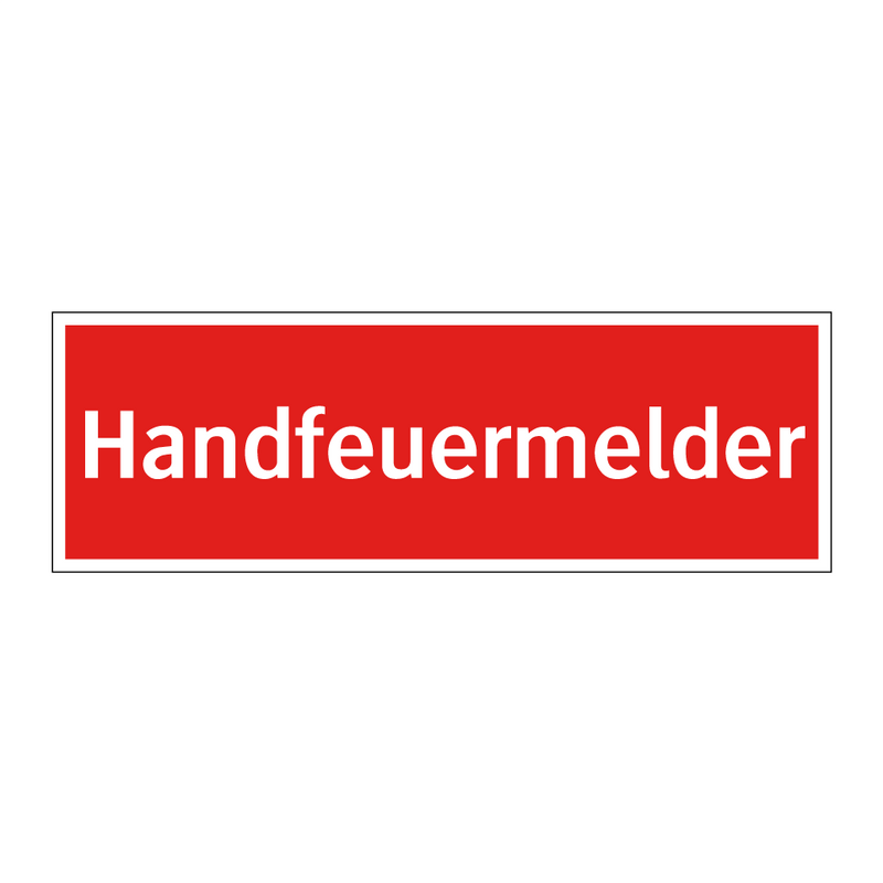 Handfeuermelder