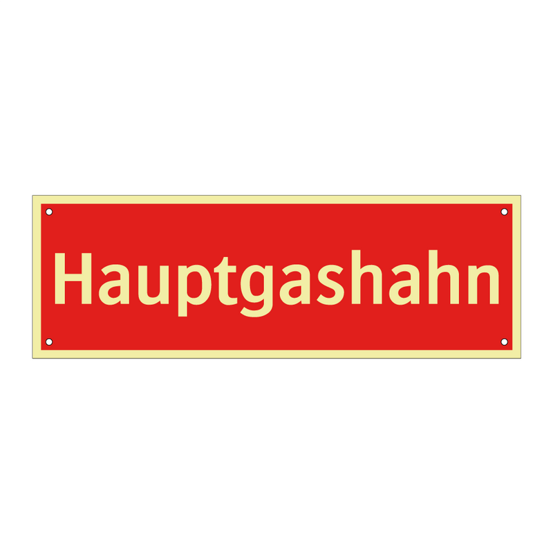 Hauptgashahn