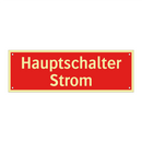Hauptschalter Strom