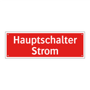Hauptschalter Strom