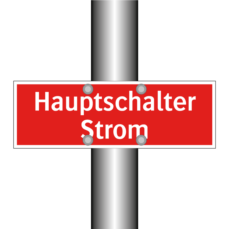 Hauptschalter Strom