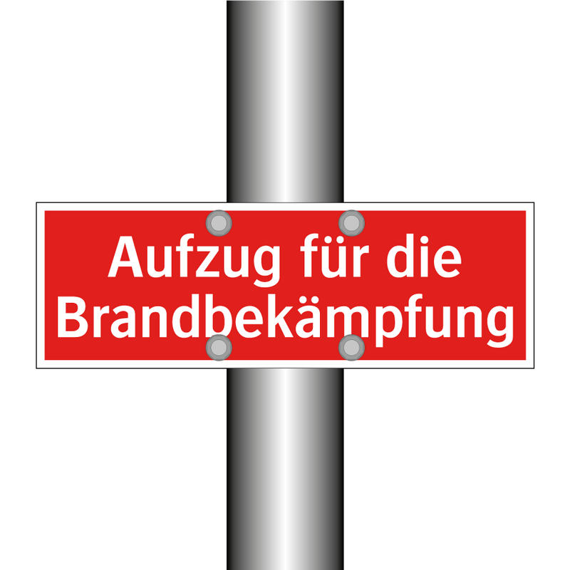 Aufzug für die Brandbekämpfung