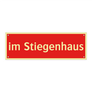 im Stiegenhaus