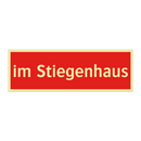 im Stiegenhaus